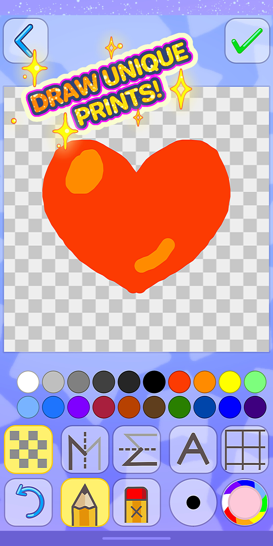 Draw your own prints